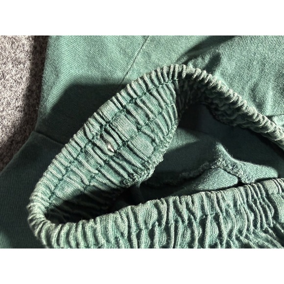 Vintage 90s Nike Tonal Shorts Green Men's Size M Swoosh White Tag USA - Picture 6 of 10